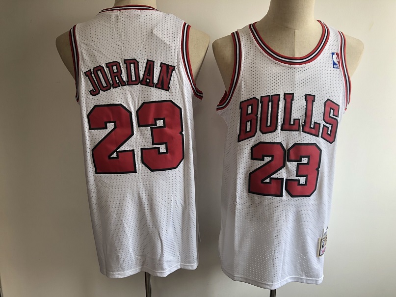 2020 Men Chicago Bulls #23 Jordan white Stitched NBA Jersey->chicago bulls->NBA Jersey